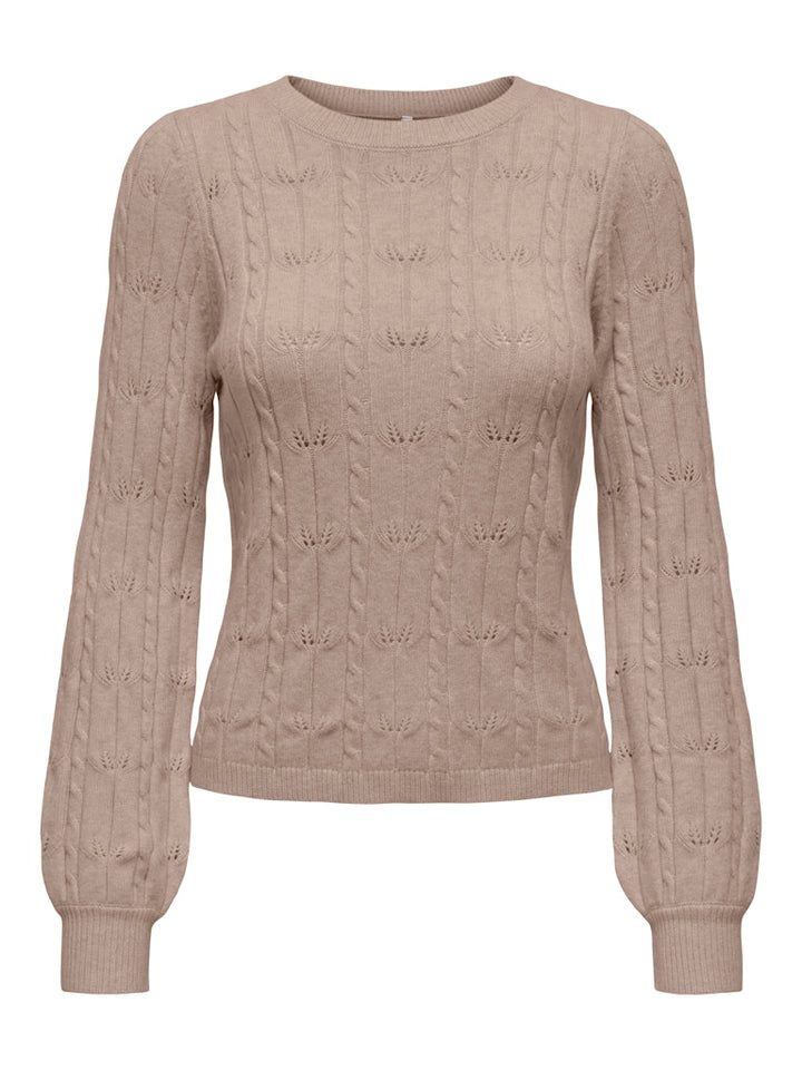 Only Katia trui zand – dames