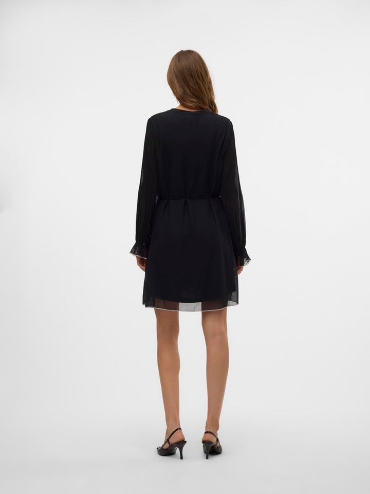 VERO MODA 10320199 herle – korte jurk dames zwart