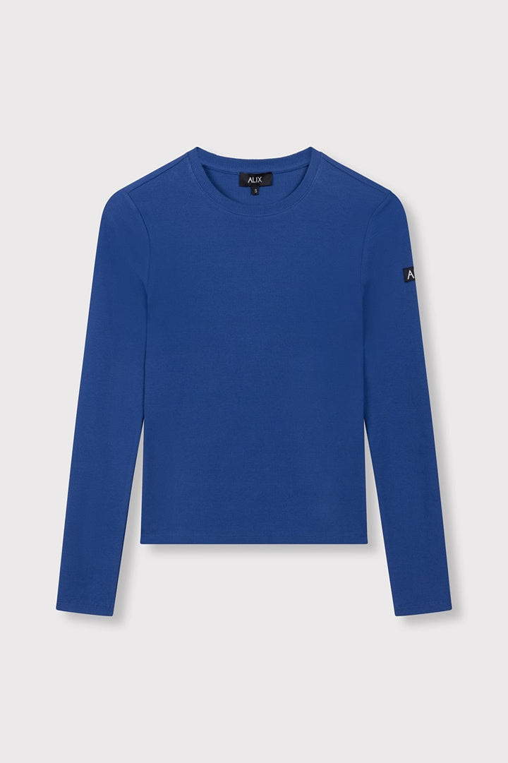 Alix the label 2609870945 t-shirt l/m dames kobalt