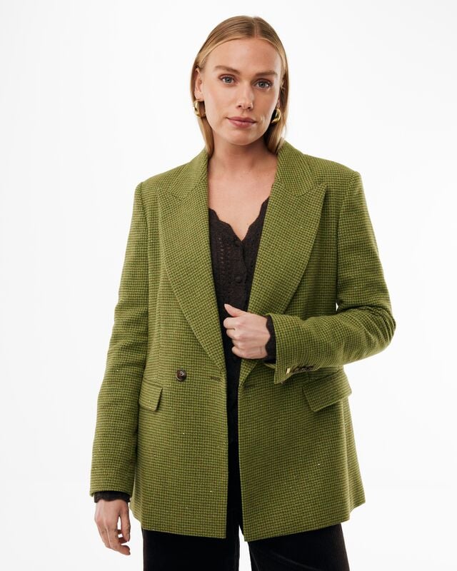 MEXX women blazer dames groen dessin – seizoen HW2627