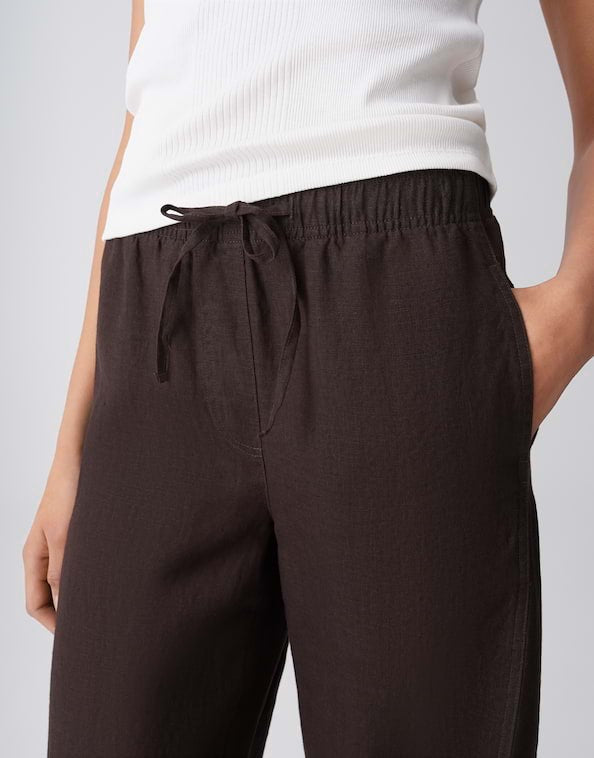 Opus Mileni resort lange broek bruin – dames