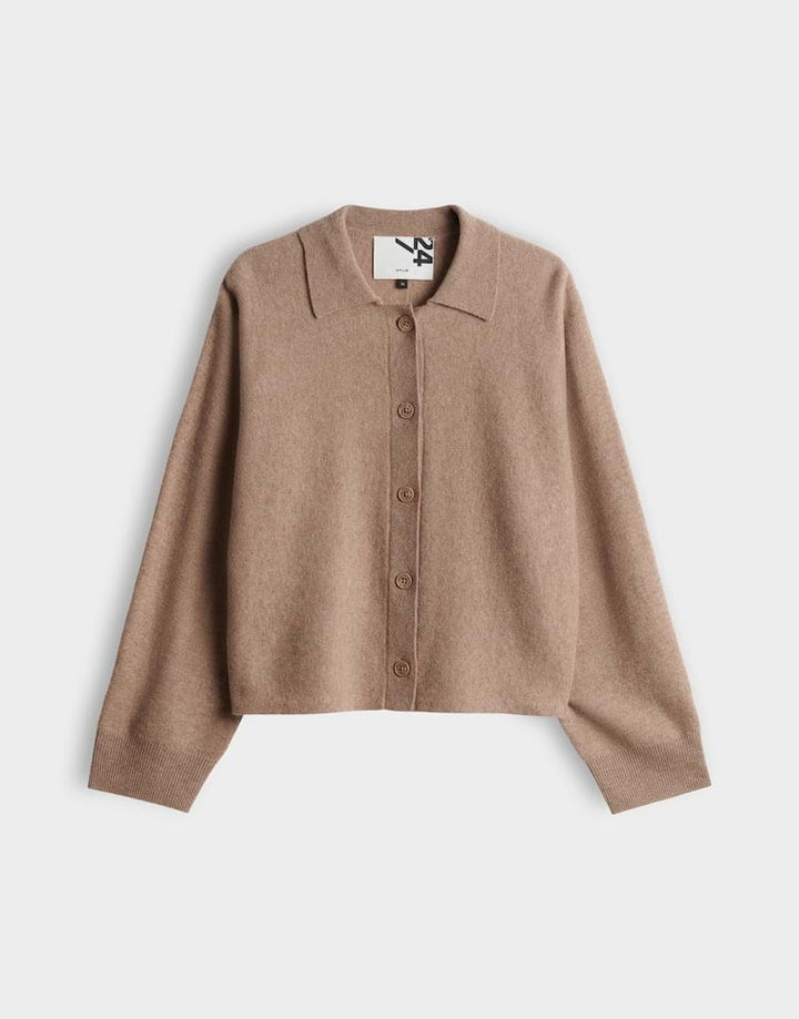 Opus Dulena 10605814390248 trui dames taupe