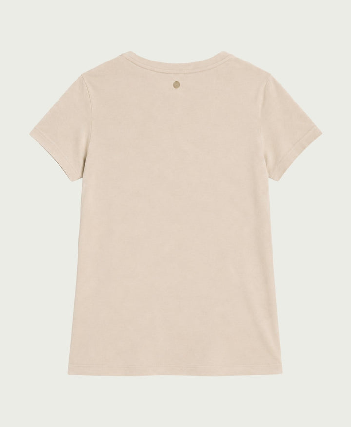 Elvira Casuals E4 26-001 elguest t-shirt k/m beige