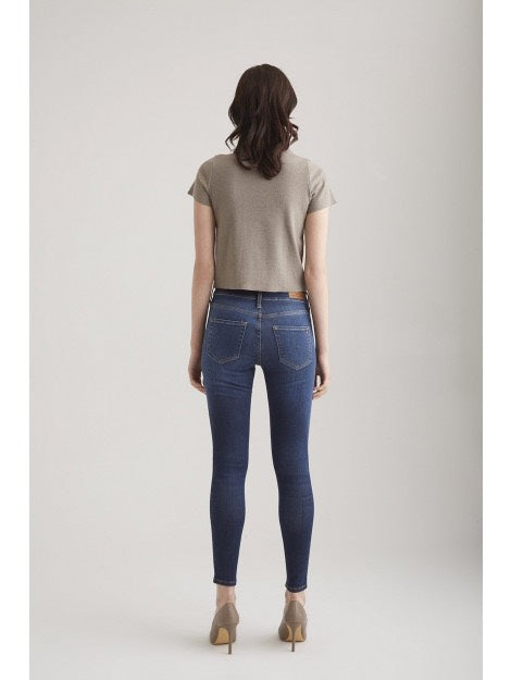 COJ Sophia jeans skinny fit dames – blue denim - L32