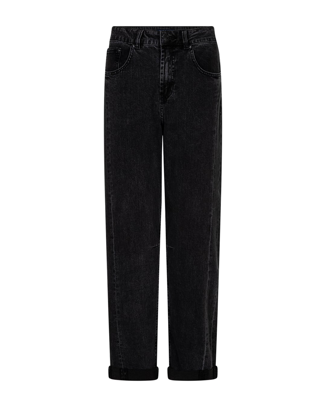 Red Button 4995 jeans loose fit dames black denim