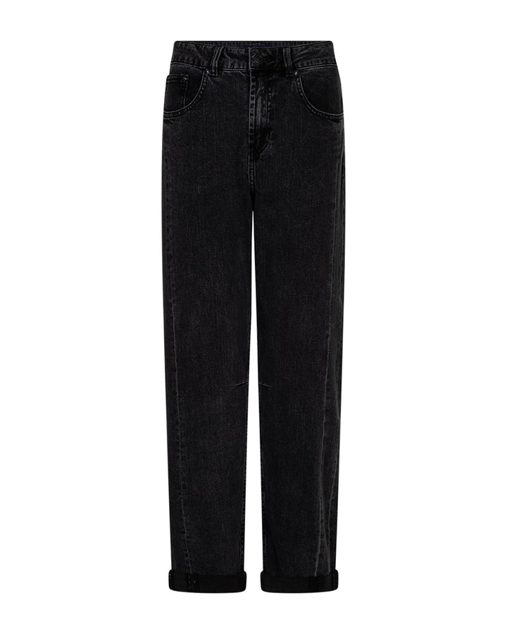 Red Button 4995 jeans loose fit dames black denim