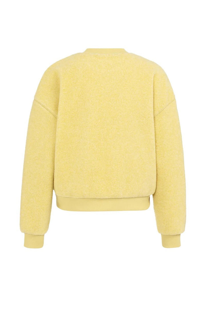 YAYA Women 01-109104-601 sweater dames geel