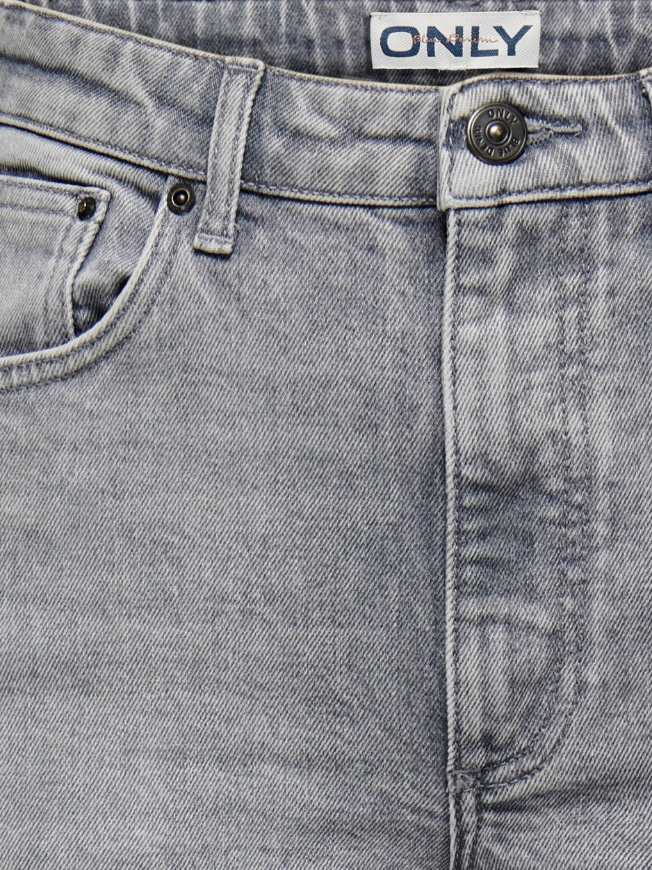 Kids Only 15344708 Juicy jeans loose fit – meisjes - Grey Denim