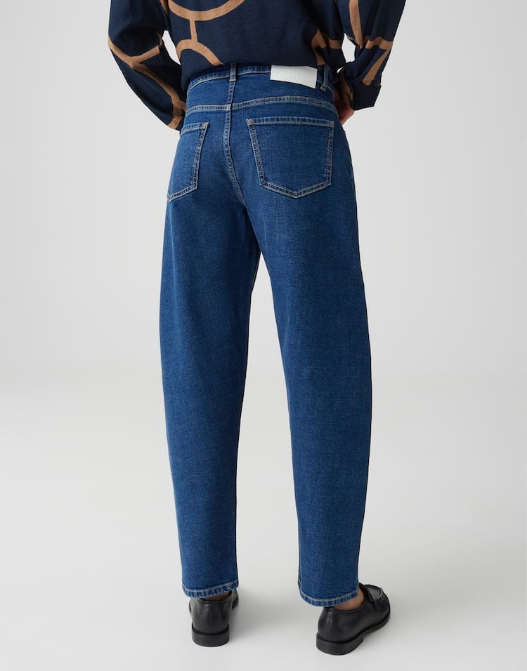 Opus Lolah joy 10534513878482 jeans low croth-baggy fit blue denim - L28