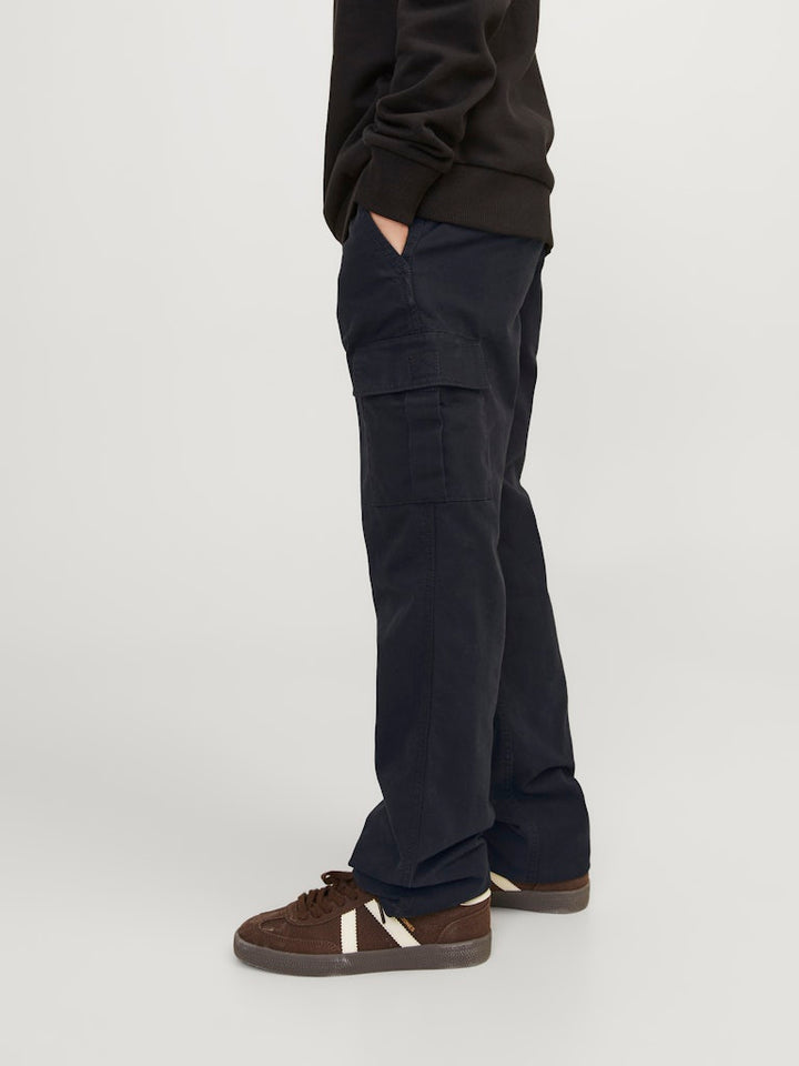 Jpstkane Jjbarkley Cargo Pant Noos Jnr - Zwart
