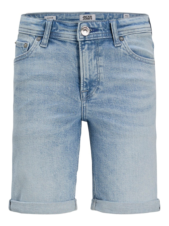 Jjirick Jjoriginal Shorts Am 360 Sn Jnr - Blue Denim