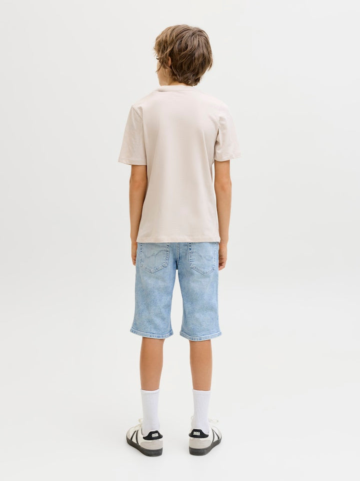 Jjirick Jjoriginal Shorts Am 360 Sn Jnr - Blue Denim