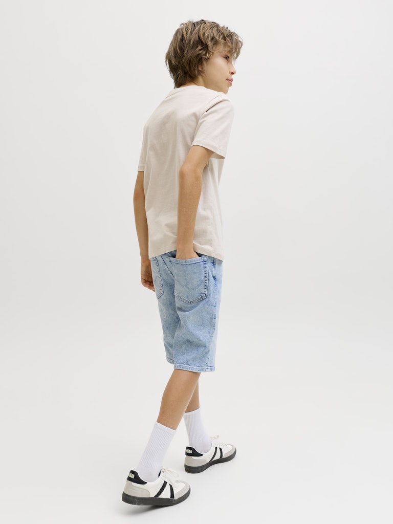 Jjirick Jjoriginal Shorts Am 360 Sn Jnr - Blue Denim