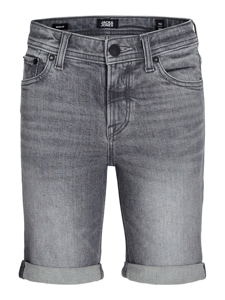 Jjirick Jjoriginal Shorts Am 360 Sn Jnr - Grey Denim