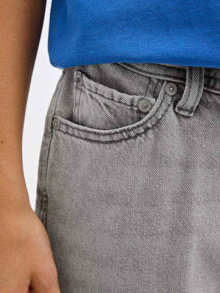 Jjitony Jjoriginal Shorts Akm 928 Sn Jnr - Grey Denim