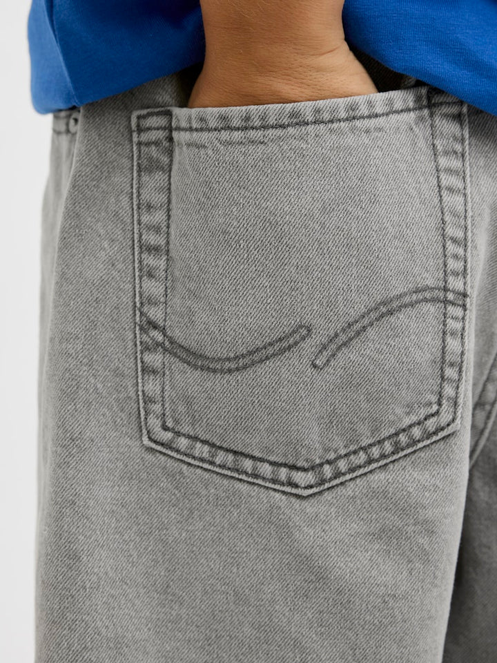 Jjitony Jjoriginal Shorts Akm 928 Sn Jnr - Grey Denim