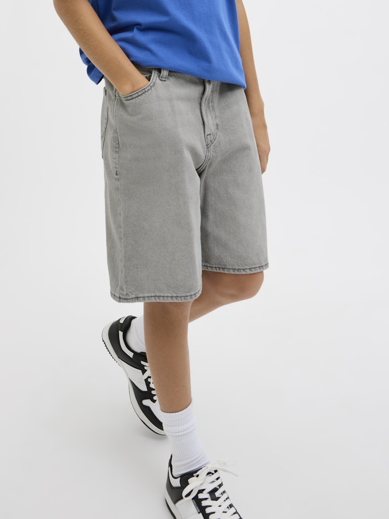 Jjitony Jjoriginal Shorts Akm 928 Sn Jnr - Grey Denim