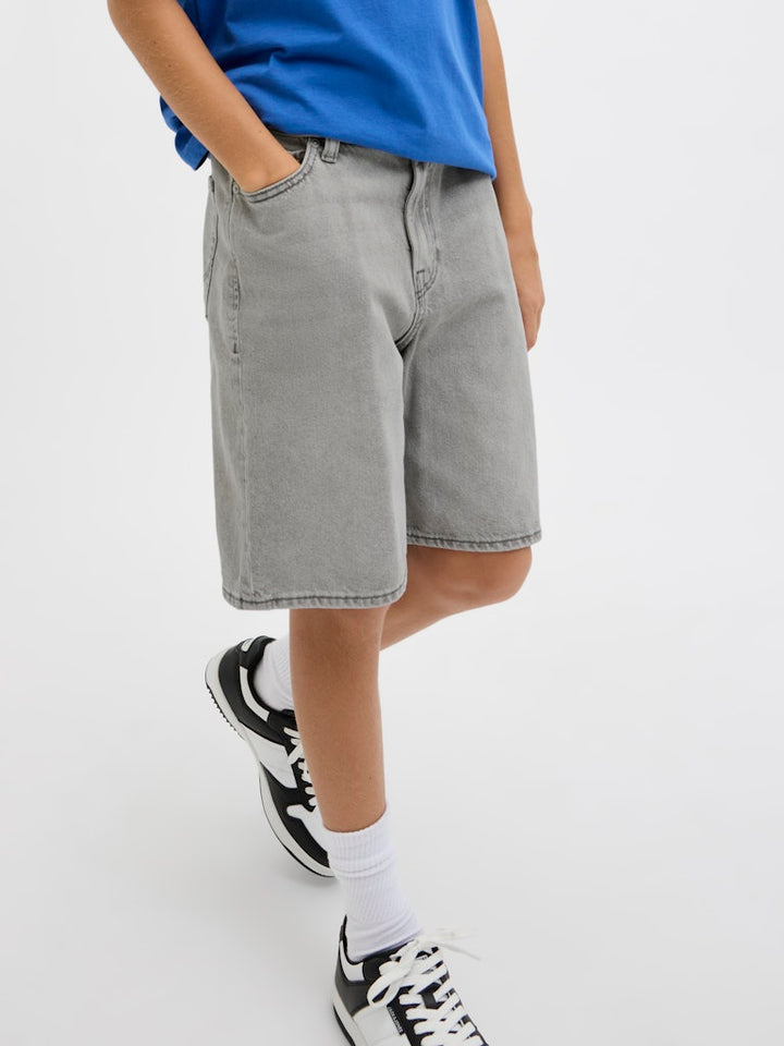 Jjitony Jjoriginal Shorts Akm 928 Sn Jnr - Grey Denim