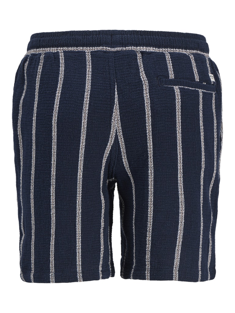 Jpstjaiden Coba Stripe Jog Short M Jnr - Blauw Dessin