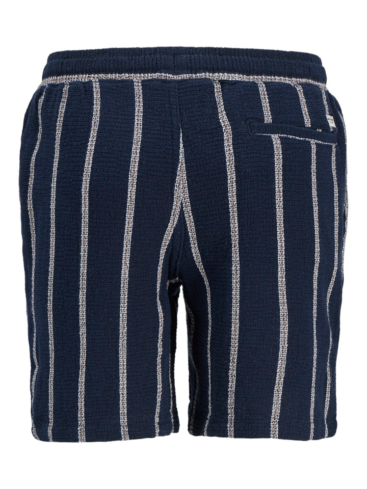 Jpstjaiden Coba Stripe Jog Short M Jnr - Blauw Dessin