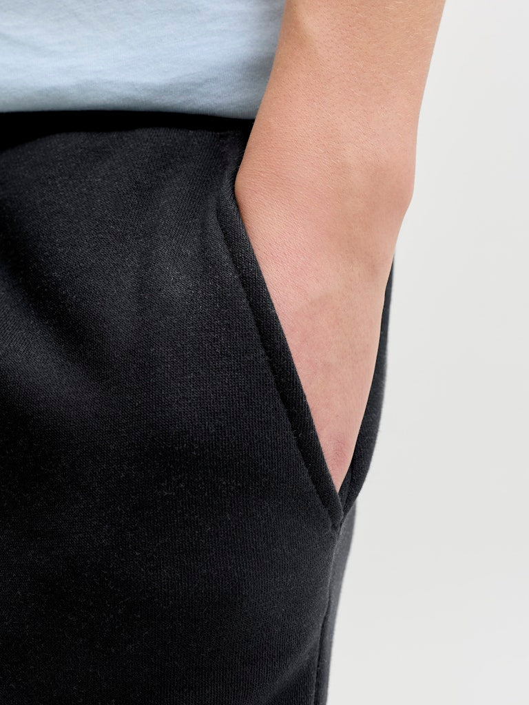 Jpstowen Falls Sweat Shorts Jnr - Zwart