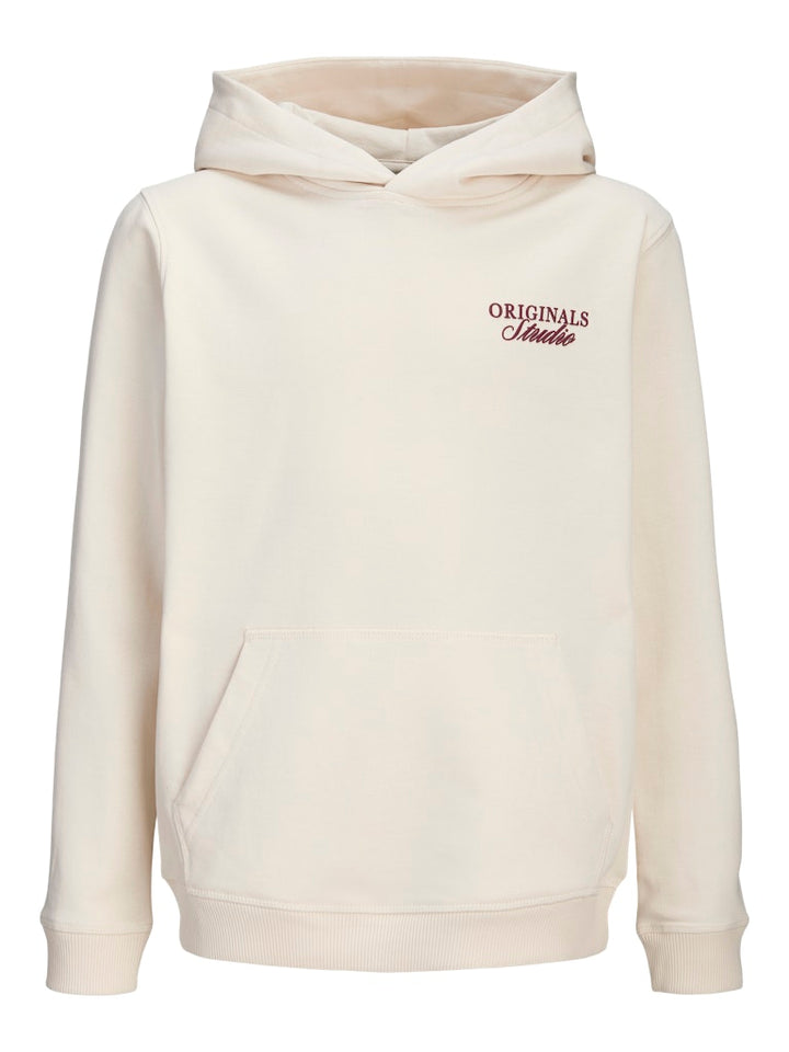 Jornorrebro Typo Back Sweat Hood Sn Jnr - Off-white