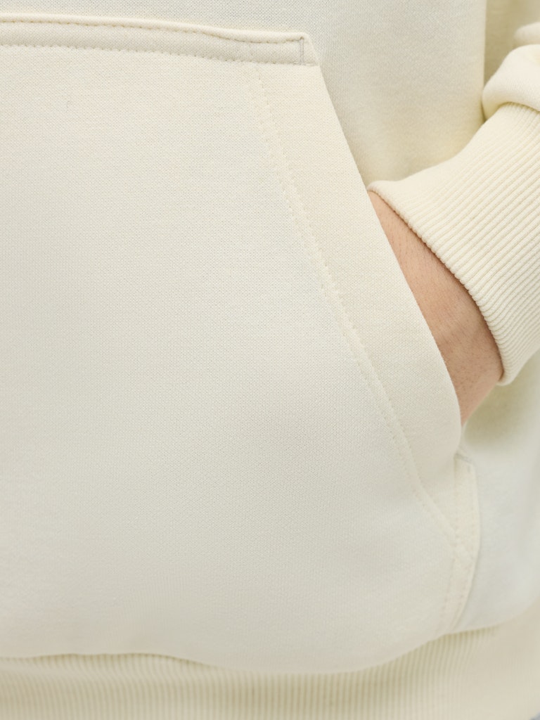 Jcodust Script Sweat Hood Sa26 Jnr - Ecru