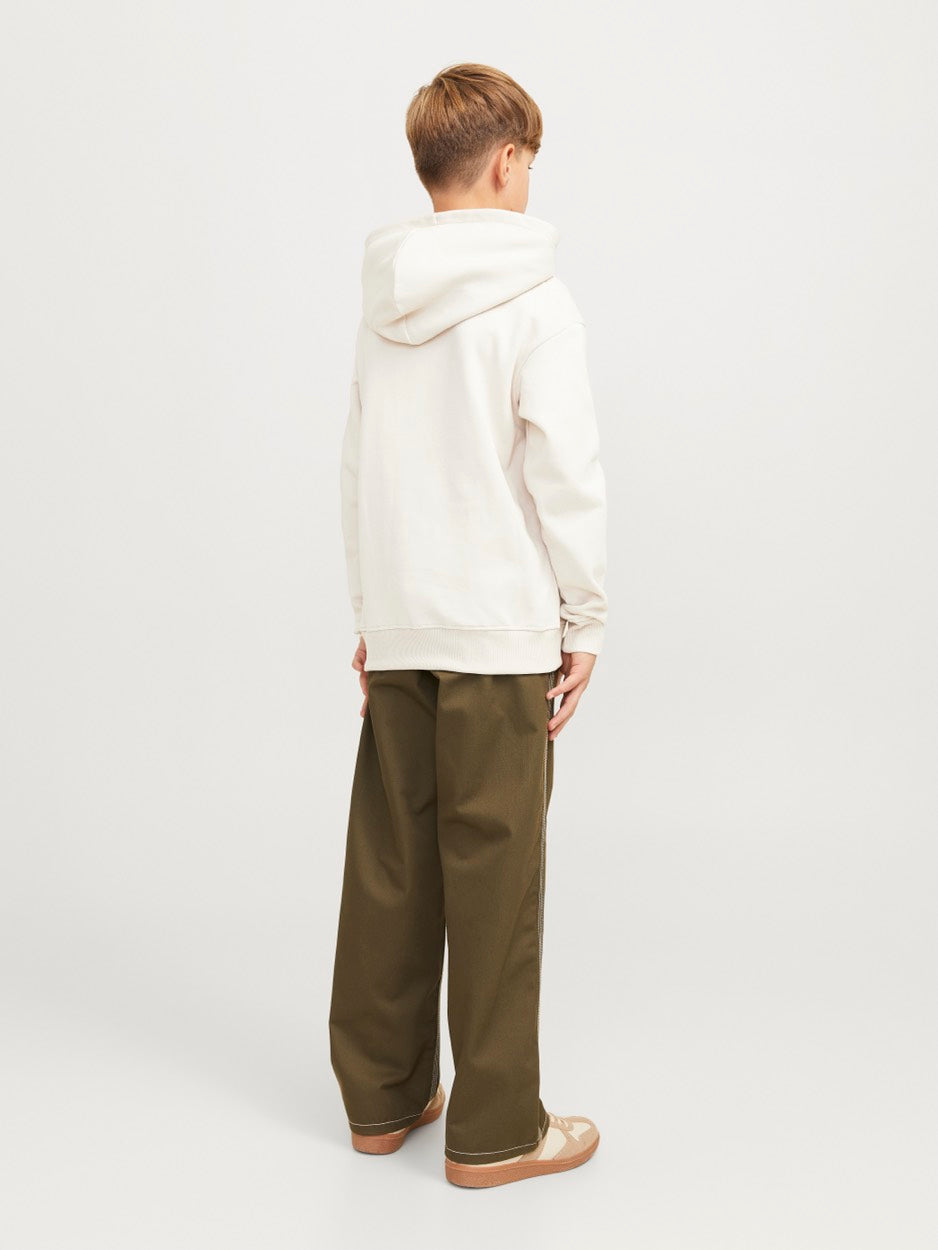 Jjhakkai Sweat Hood Jnr - Beige