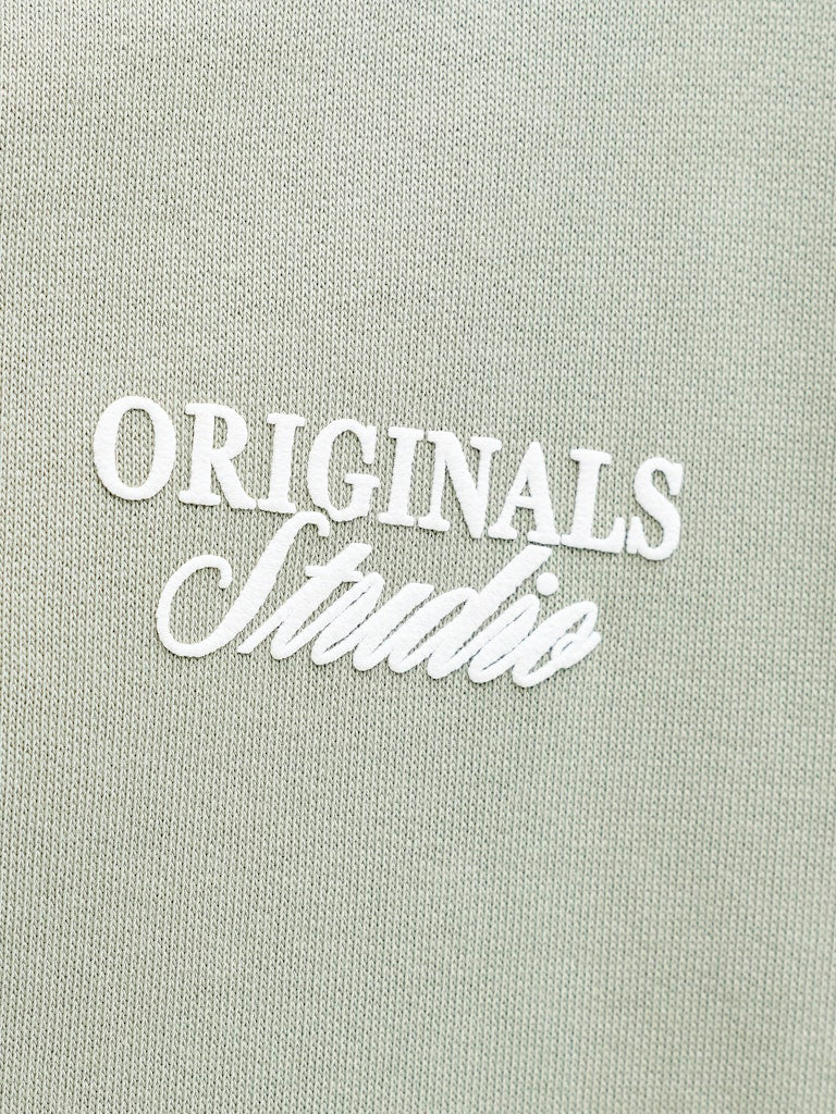 Jornorrebro Typo Back Sweat Hood Sn Jnr - Olijf