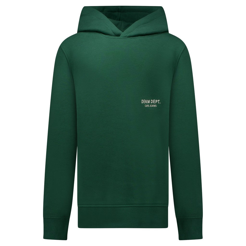 Kids Finna Sw Hood Green - Olijf