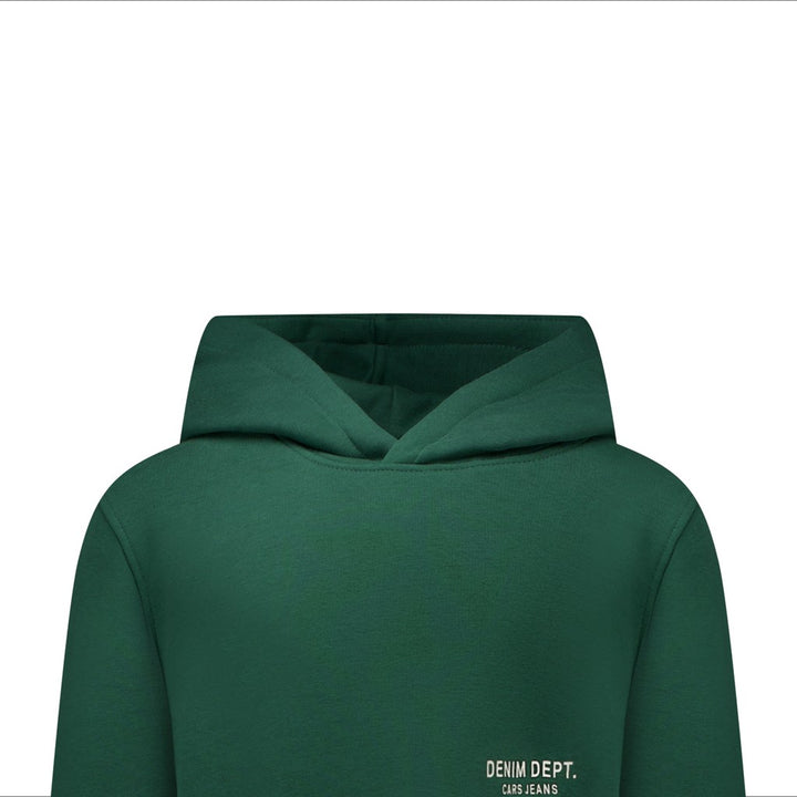 Kids Finna Sw Hood Green - Olijf