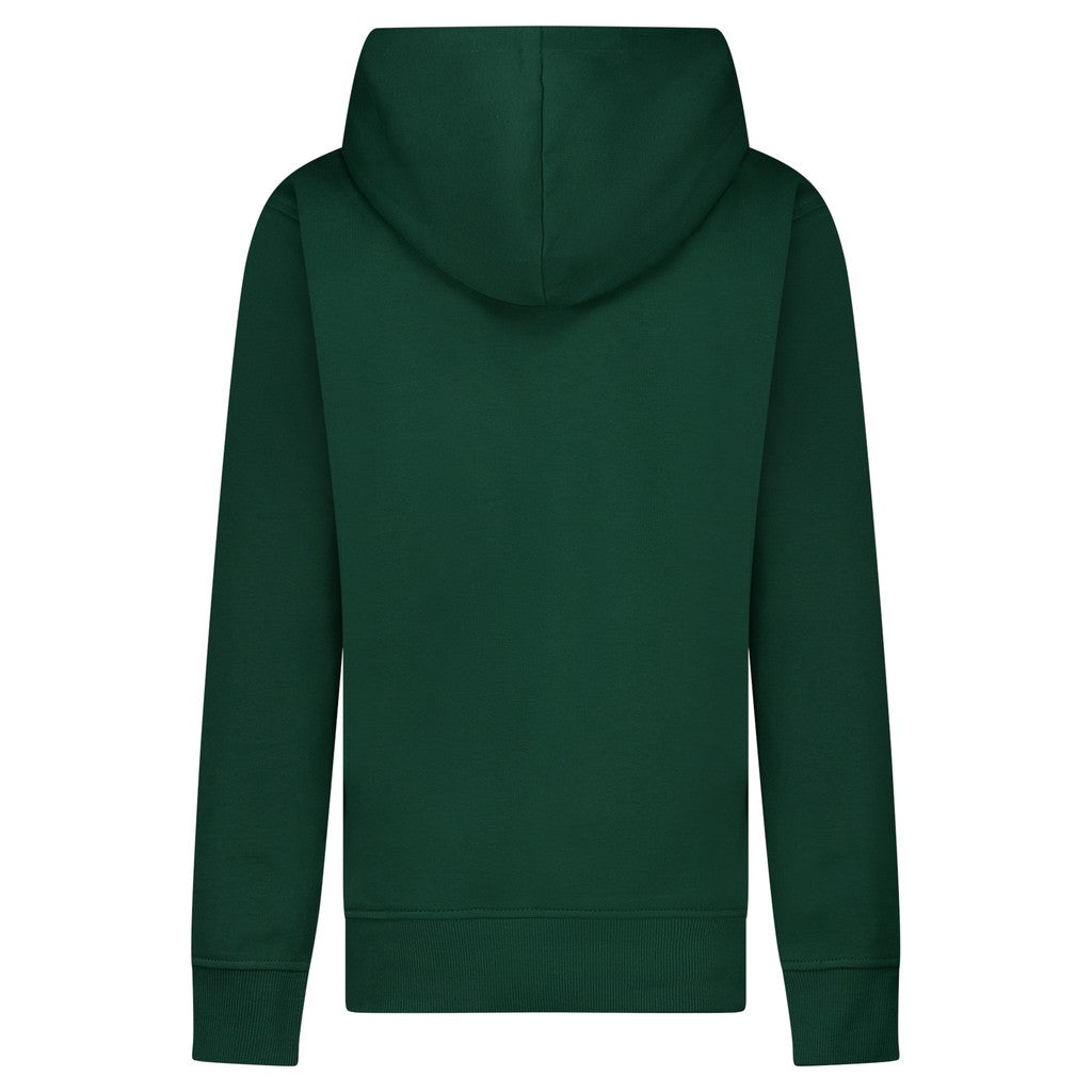 Kids Finna Sw Hood Green - Olijf