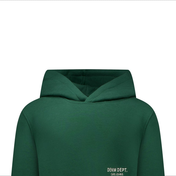 Kids Finna Sw Hood Green - Olijf