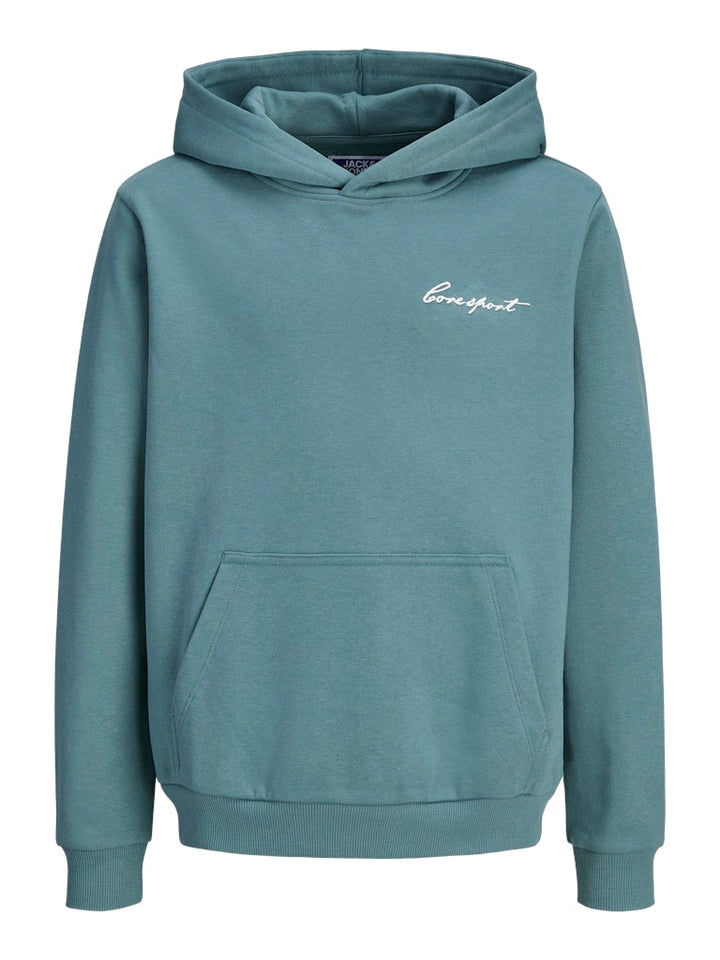 Jcodust Script Sweat Hood Sa26 Jnr - Oud Groen