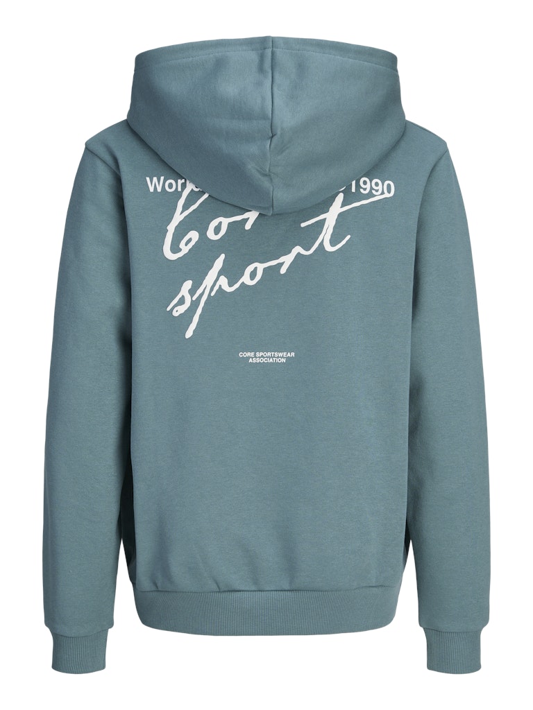 Jcodust Script Sweat Hood Sa26 Jnr - Oud Groen