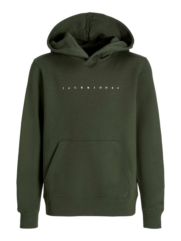 Jjestar Jj Sweat Hood Noos Jnr - Donkergroen