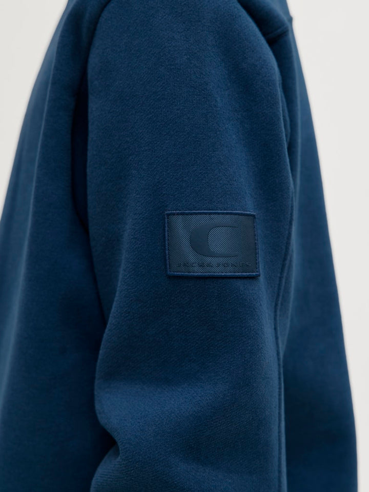 Jcopoint Sweat Badge Crew Neck Bf Jnr - Navy