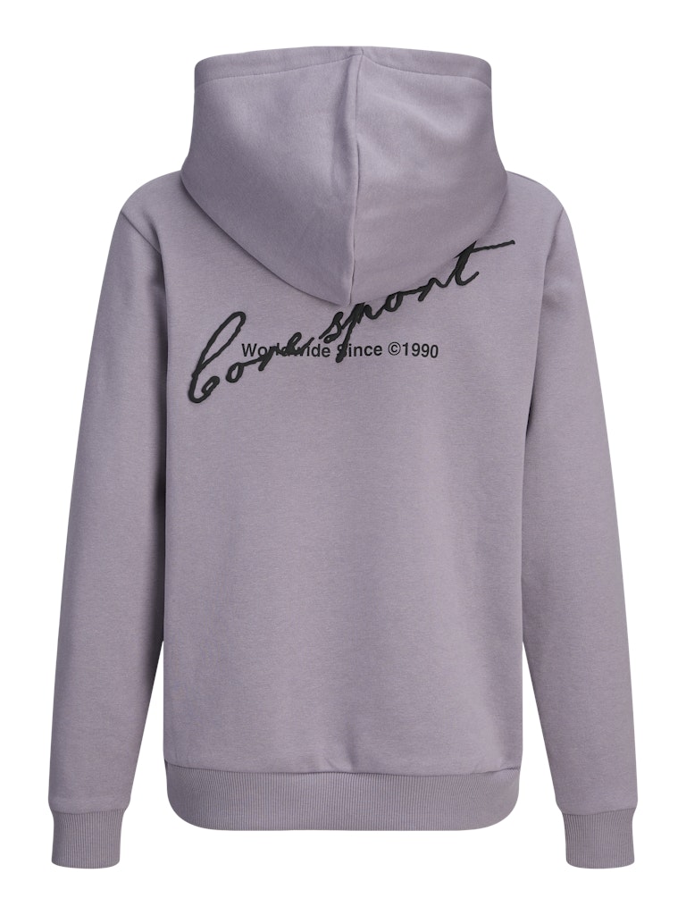 Jcodust Script Sweat Hood Sa26 Jnr - Mauve