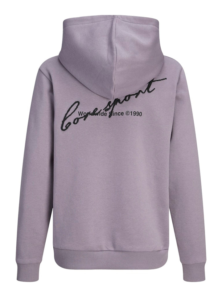 Jcodust Script Sweat Hood Sa26 Jnr - Mauve
