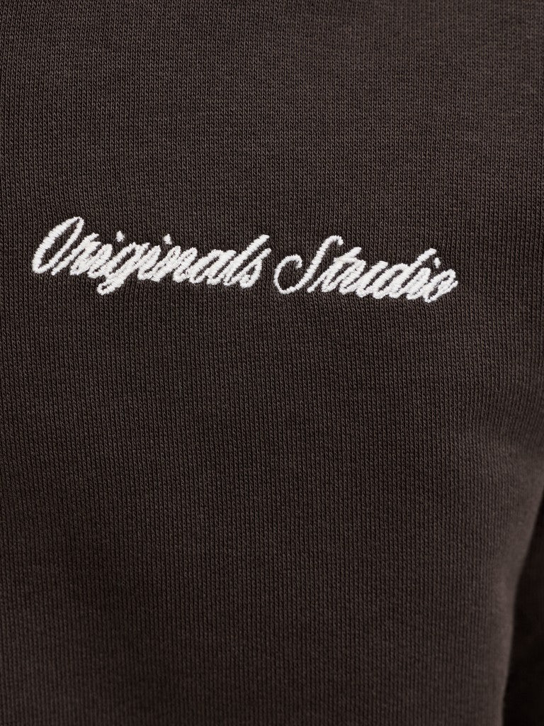 Jornorrebro Emb Sweat High Neck Jnr - Bruin