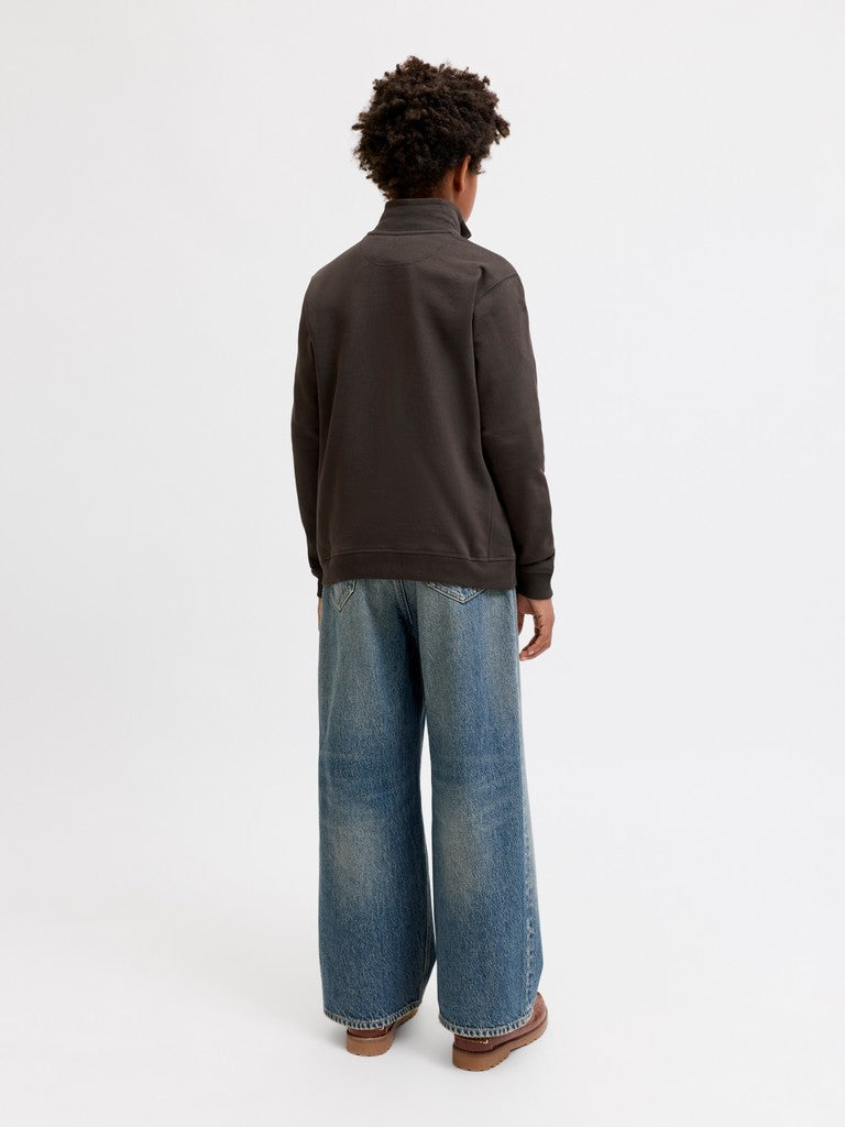 Jornorrebro Emb Sweat High Neck Jnr - Bruin