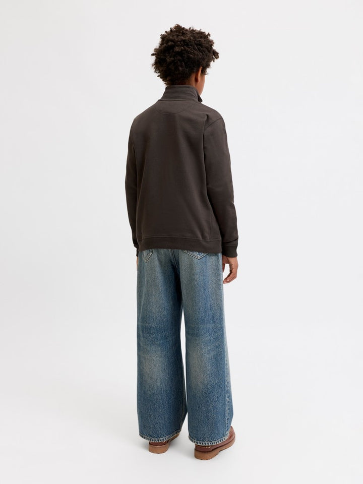 Jornorrebro Emb Sweat High Neck Jnr - Bruin