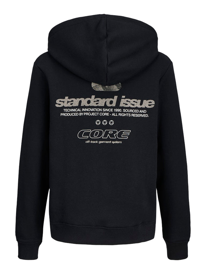 Jcogrid Sweat Hood Jnr - Zwart