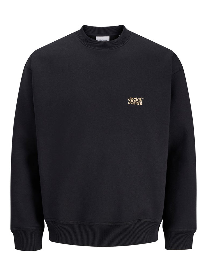 Jjecolton Sweat Crew Neck Sn Jnr - Zwart