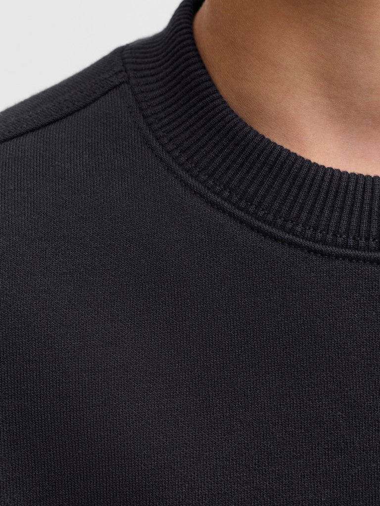 Jjecolton Sweat Crew Neck Sn Jnr - Zwart