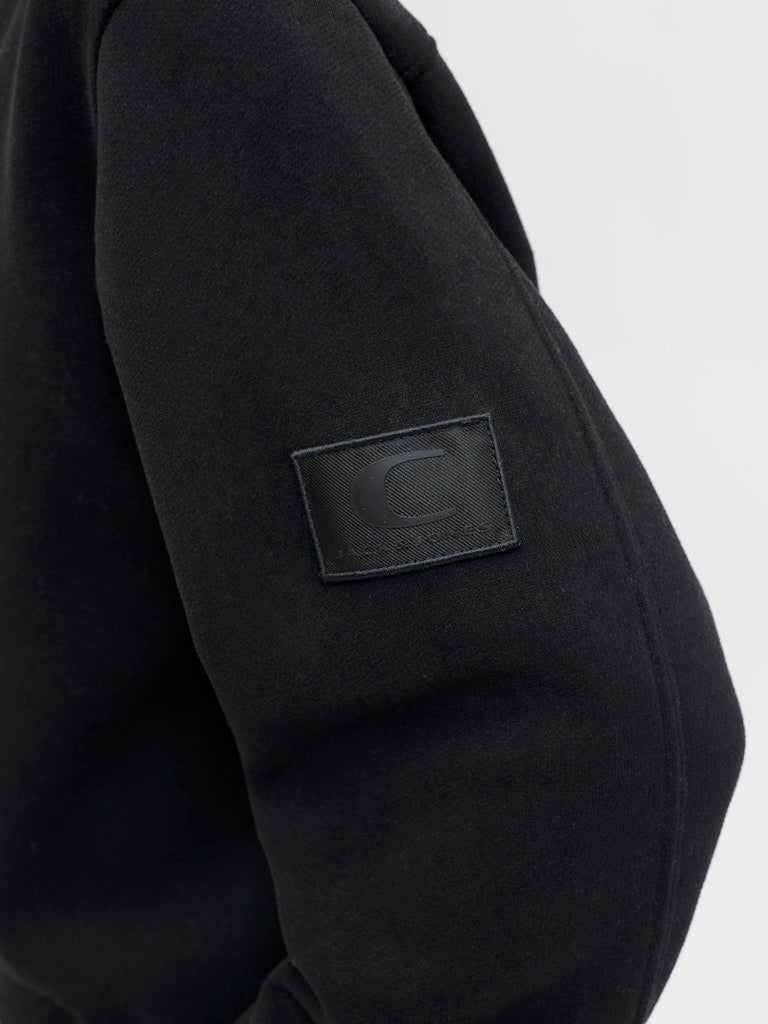 Jcopoint Sweat Badge Crew Neck Bf Jnr - Zwart