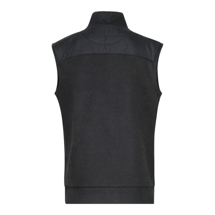 Kids Garys Sw Gilet Black - Zwart