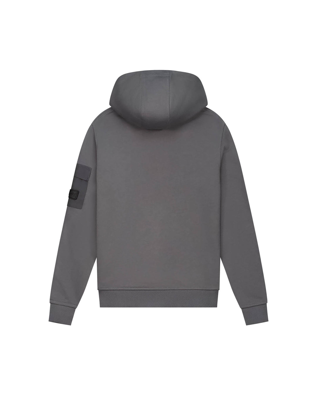 Nylon Pocket Hoodie - Antraciet