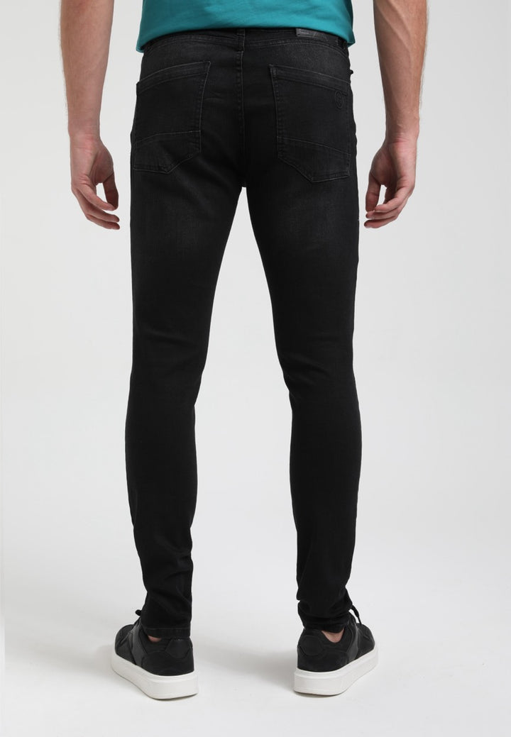 Gabbiano men 82655 Ultimo jeans skinny fit black denim – heren - L34