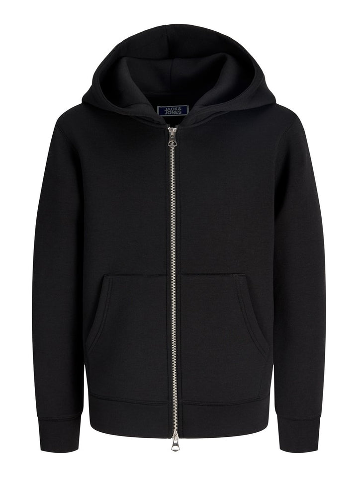 Jcolegacy Sweat Scuba Zip Hood Sn Jnr - Zwart